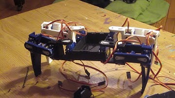 Arduino - 3D Printed Spider Robot - Part 1: Mechanics