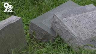 More flooding issues at Historic African-American Douglass Cemetery in Old Town Alexandria