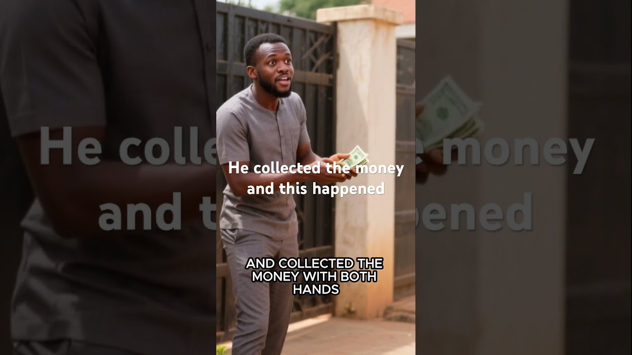 HE COLLECTED THE MONEY SAID THANK YOU WHAT HAPPENED NEXT WILL SHOCK Africanfolktales