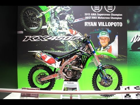 Video: Yangi 2013 Kawasaki KX450F: AMA Supercross va Motocross tajribasidan garajingizga qadar