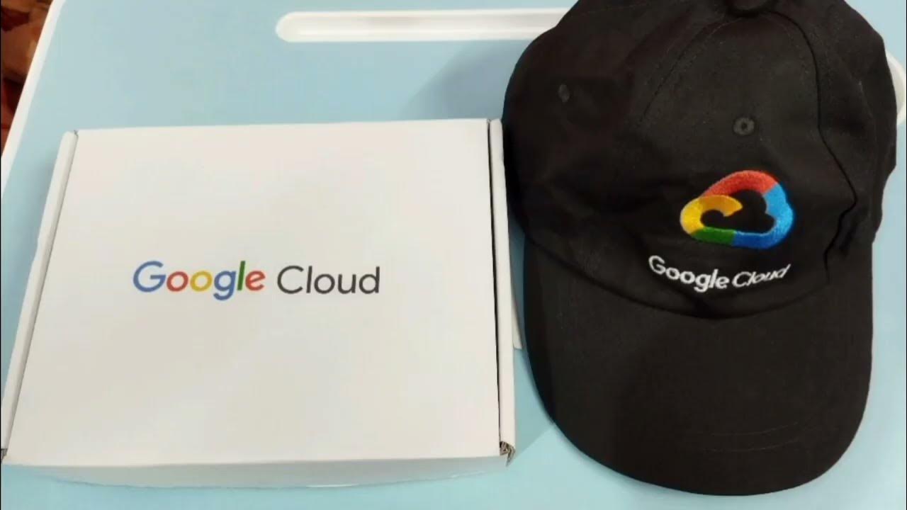 The Arcade Google Cloud Swag Thinking Cap Unboxing Google Cloud