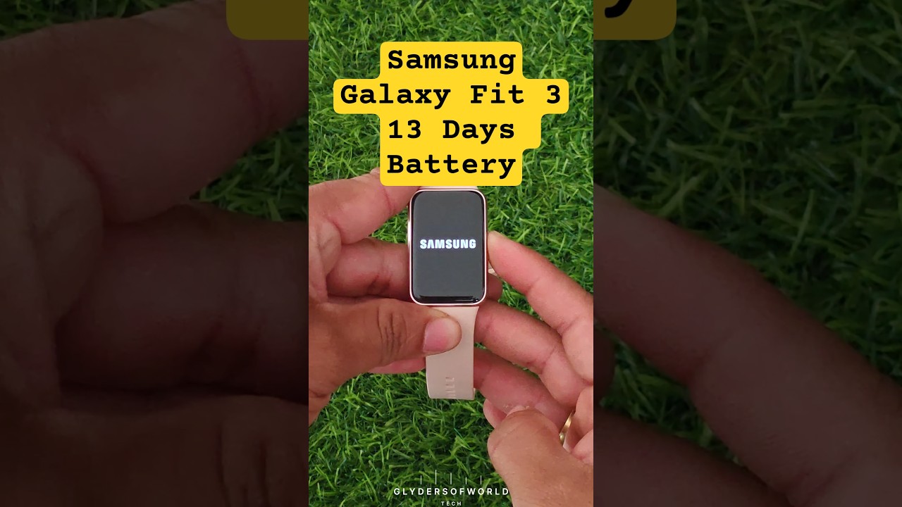 Samsung Galaxy Fit 3 | Big Screen, Small Price, 13 Days of fitness Freedom 