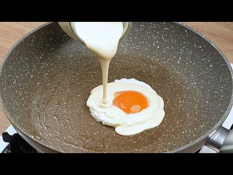 Siempre que preparo huevos así para el desayuno, todos me piden la receta