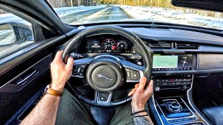 2016 Jaguar Xf 2.0 4Wd - Тест-Драйв От Первого Лица