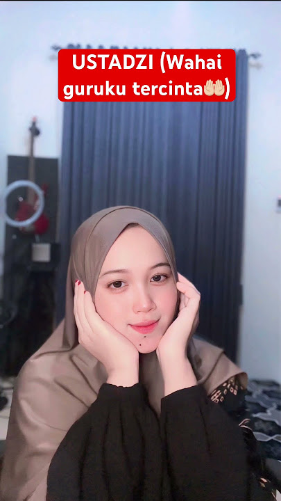 Masyaallah! Wahai guruku(Ustadzi) - Khanifah khani #ustadziyaustadzi  #fyp #sholawat