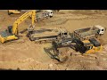 Heavy Excavator Digging dirt Loading on Dump Truck _ Amazing Stronger Excavator Equipment