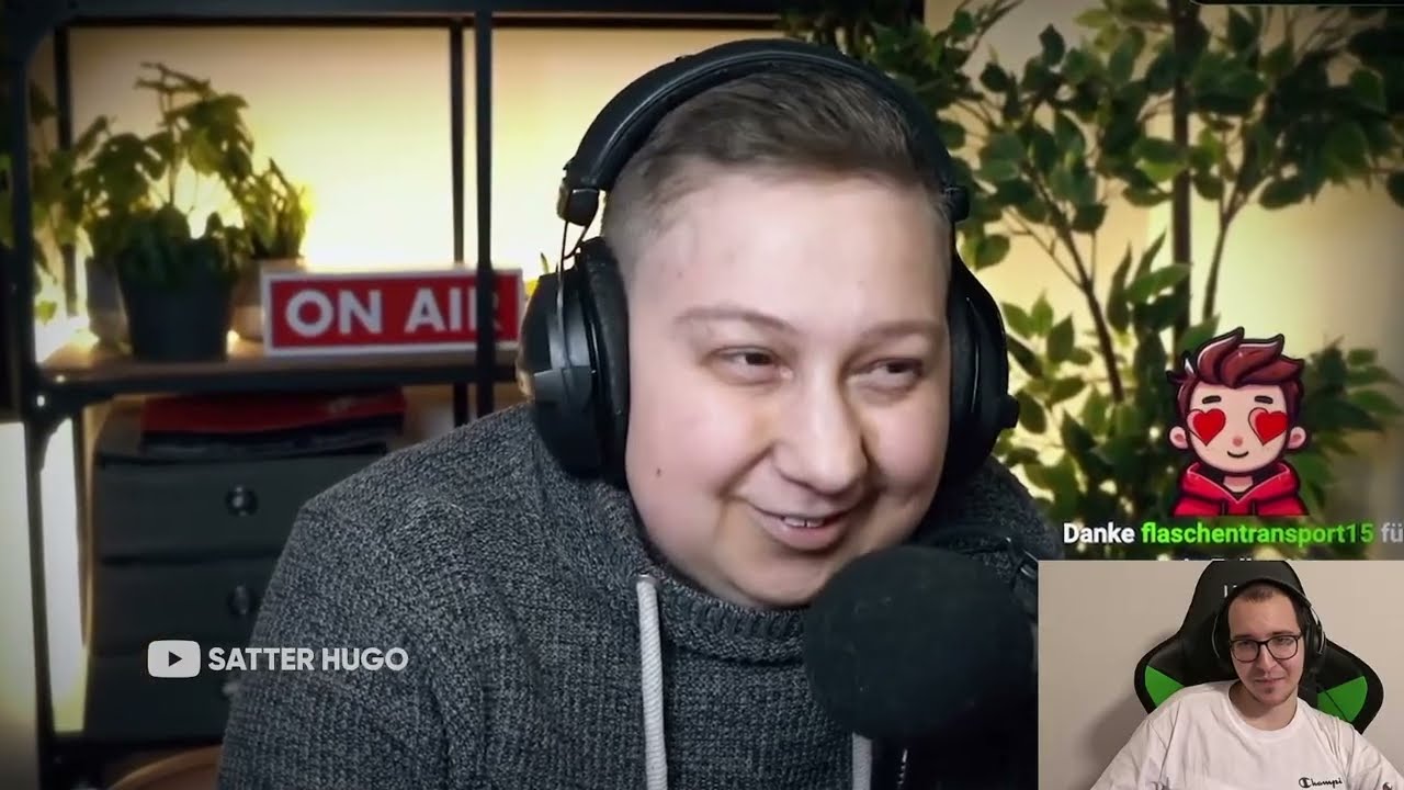 MIT DER GANZEN TRUPPE NIKI REAGIERT AUF SATTER HUGO