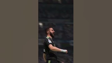 A Powerful strike by Karim Benzema !!! 👀