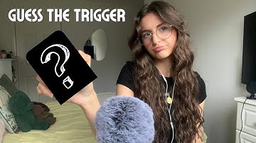 ASMR Guess the trigger?🤔 (Difficulty impossible)