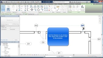 10-Door and Window Markers, Dimensions
