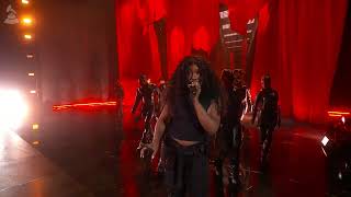 Watch SZA perform "SNOOZE” and “KILL BILL” live at the 2024 GRAMMYs.