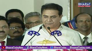 Kalvakuntla Taraka Rama Rao Takes Oath as Cabinet Minister || Telangana Cabinet 2019