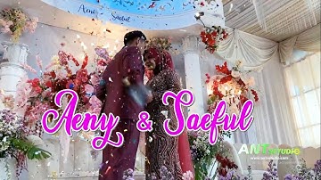 Pernikahan Saat Hari Batik Nasional "AENY dan SAEFUL" di Kedai Radar Tegal
