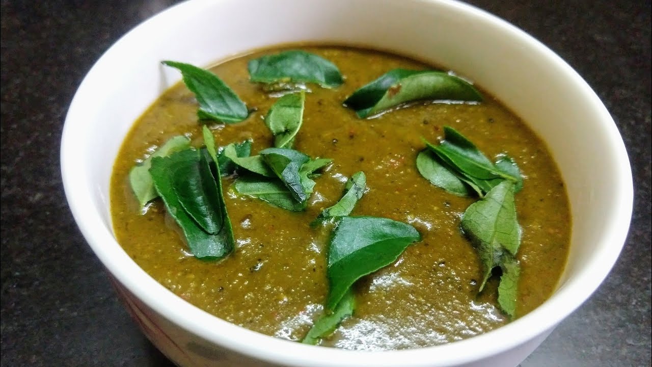 Curry leaves kuzhambu | Karuveppilai kuzhambu - YouTube