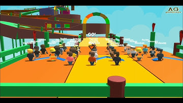 Ultimate Fall Champs: Avoid The Bump gameplay