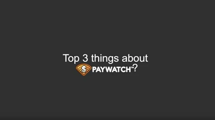 Jeanette Bailey Paywatch Testimonial: Top 3 Things