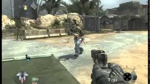 Call of duty: Black Ops: Glitches: Out of Firing Range