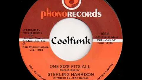 Sterling Harrison - One Size Fits All (Funk 1981)