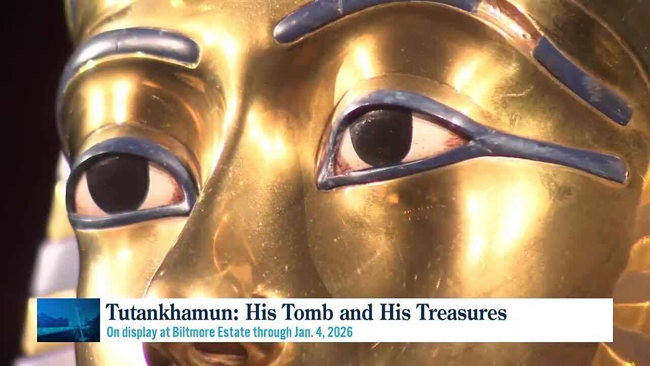 King Tut exhibit now on display at Biltmore Estate YouTube