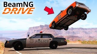 A PERSEGUIÇÃO POLICIAL na RODOVIA!!! - BeamNG Drive screenshot 3