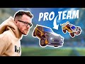 I joined a pro rocket league team for a day and we actually entered a tournament