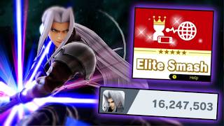 This is what a 16.2 Million GSP Sephiroth Looks Like! [Smash Ultimate Sephiroth Montage]