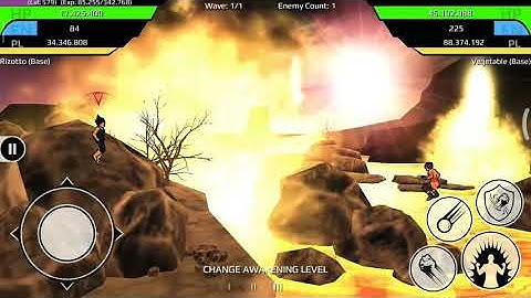 Rizotto (Epic sage form) vs Vegeta (Instinct spirit)