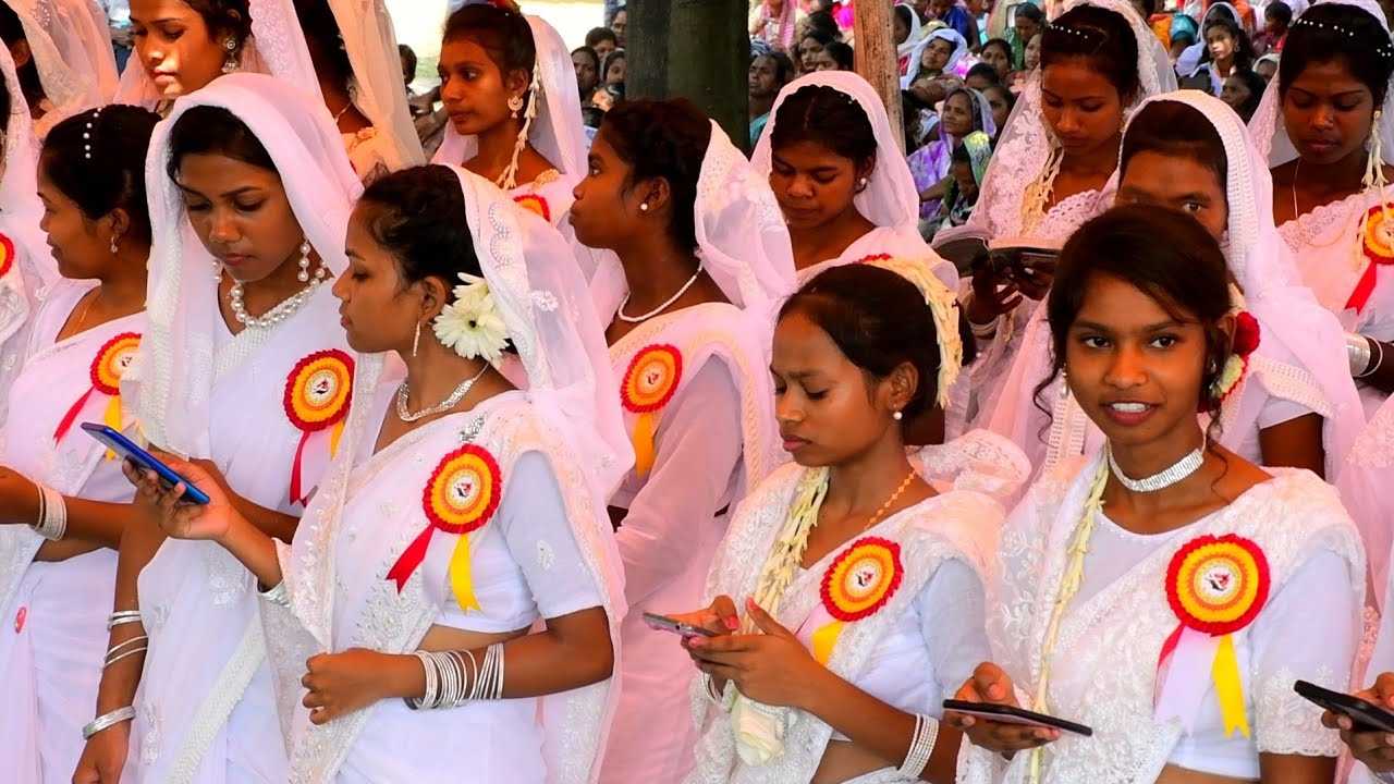 यीशु मसीह रेंग ढिढ़ावेन तना//Mundari Song//Confirmation program Bongram @NKvideocreator