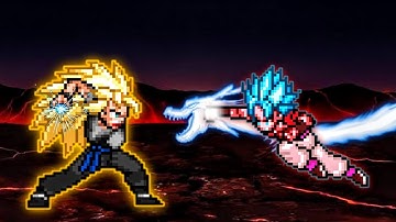 Future Gohan Black SSJ OP (New) VS Gogeta OP (all form) in Jump Force Mugen