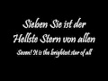 Rammstein-Sonne lyrics w/ English trans.