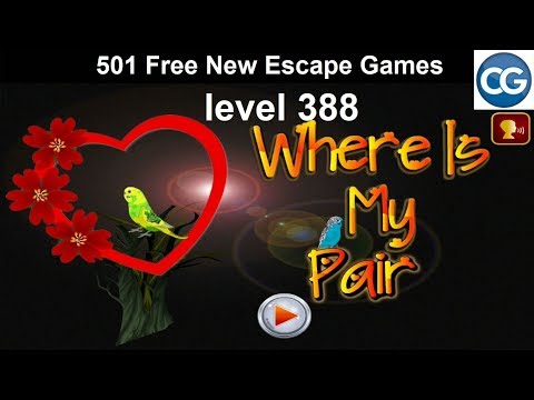 [Walkthrough] 501 Free New Escape Games level 388 - Where is my pair - Complete Game