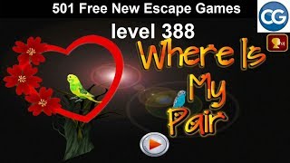 [Walkthrough] 501 Free New Escape Games level 388 - Where is my pair - Complete Game screenshot 1