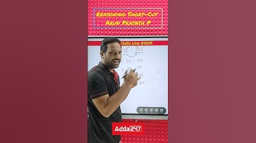 Number Analogy | Reasoning Short-Cut | ADDA247 TAMIL