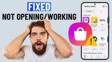Fix Galaxy Store Not Working on Samsung Phone