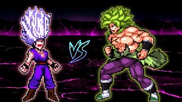 Beast Gohan(New) & Broly DBS OP in Jump Force Mugen