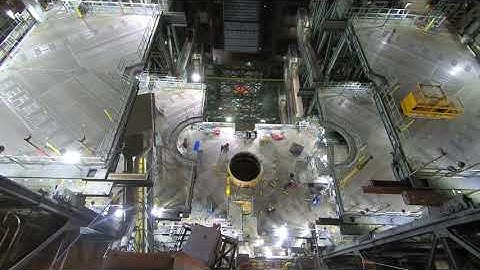 Returning To The Moon: (Time-Lapse) - SLS Artemis I Launch Vehicle - ICPS Stacking