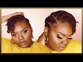 Easy Flat Twist Protective Style on AWKWARD LENGTH 4C Natural Hair | JOYNAVON