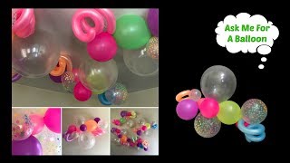 Confetti Balloon Decoration Idea For Wall or Ceiling