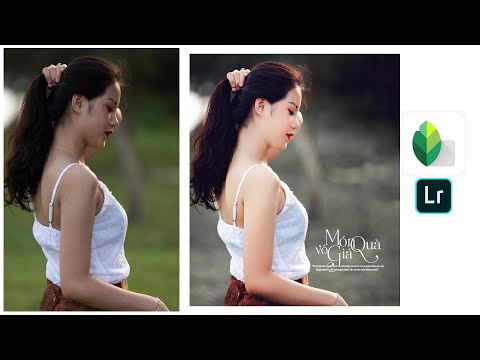 Làm mịn da và thêm Typo cho ảnh bằng Snapseed + Lightroom