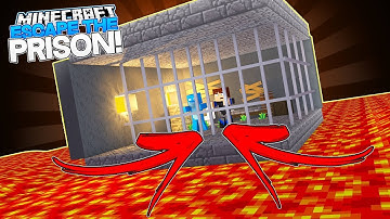 EACAPE THE WORLDS HARDEST PRISON !! Minecraft w/ Sharky and Scuba Steve