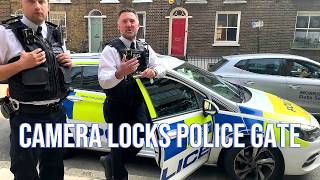 Police Lock Gate Over Filming Calm Audit at Lambeth Police Station