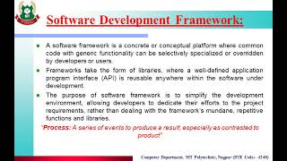 SEN 1.3 Software Development Framework