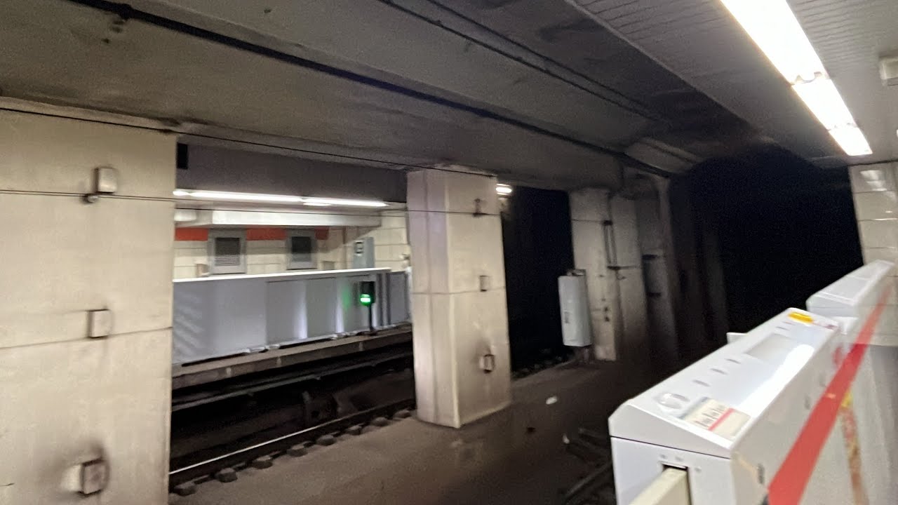 浅草線の前面展望@西馬込→馬込(2023年夏)