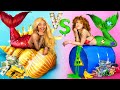 Rich vs Broke Mermaid / Funny Situations