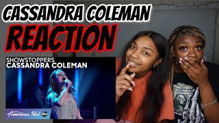 Barefoot Diva Cassandra Coleman Performs A Song By Aurora - American Idol 2021 REACTION !