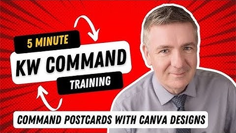 Create Postcards Using A Canva Design In KW Command