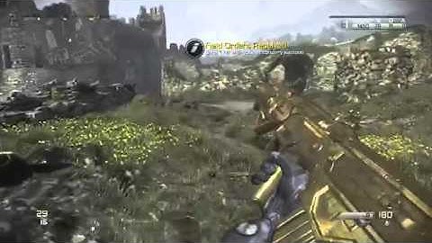 Call Of Duty Ghosts  GOLD MSBS  WEAPON  XBOX   PS3 GAMEPLAY  COD GHOSTS