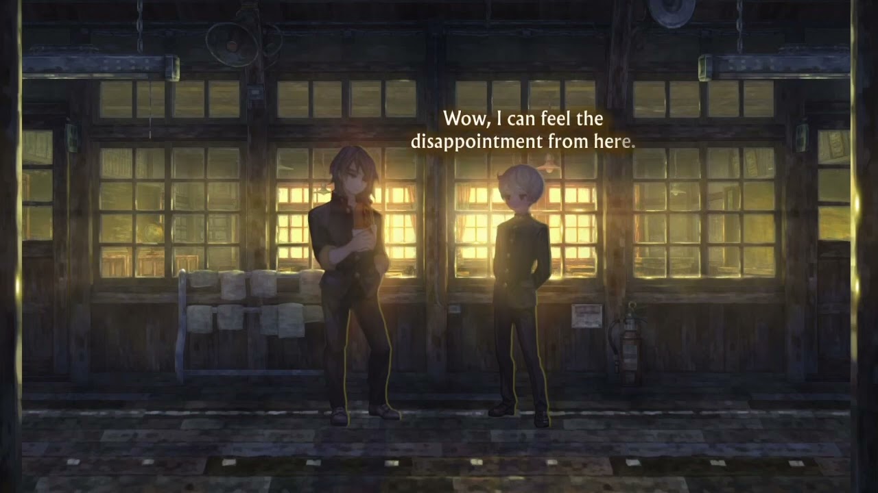 Okino teasing Hijiyama 13 Sentinels on Switch YouTube