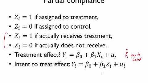 Internal Validity in Experiments