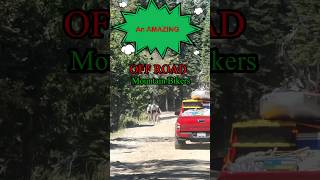 MOUNTAIN BIKERS OFF ROAD VS. CARS #offroad #mountainbike #camping #driving